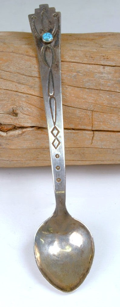 Navajo Sterling Silver Spoon