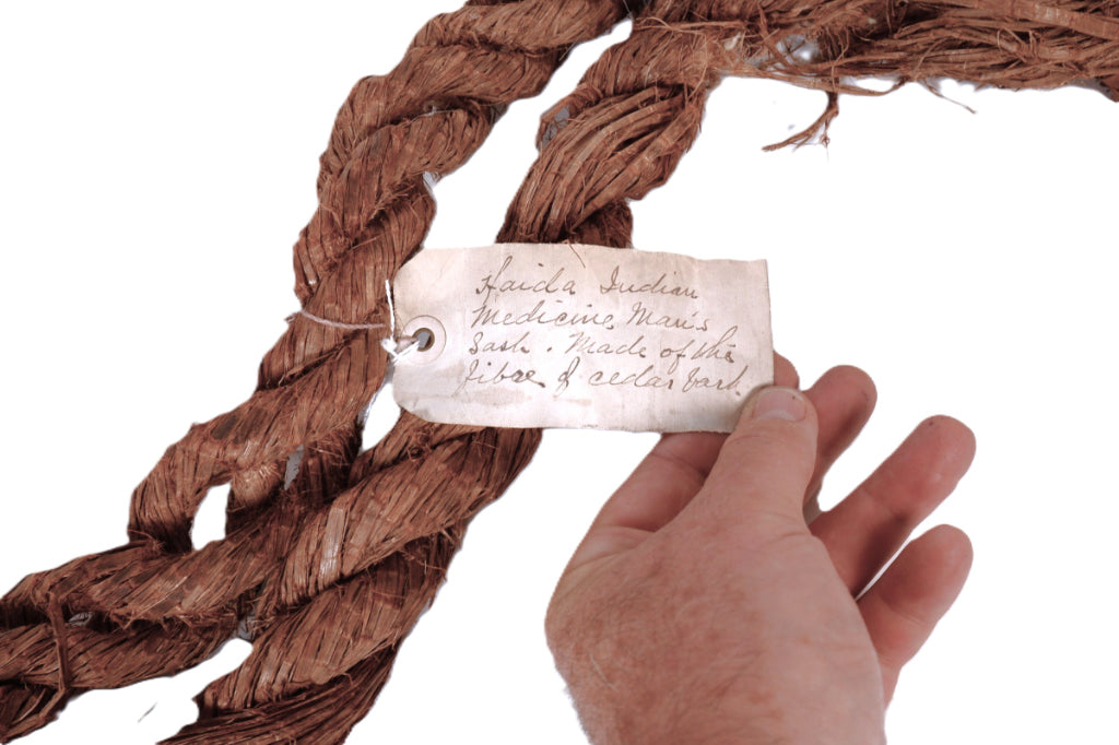 Haida Indian Cedar Medicine Man Sash