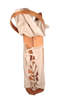 Navajo Cradle Board with Cloth and Sunshade Ties