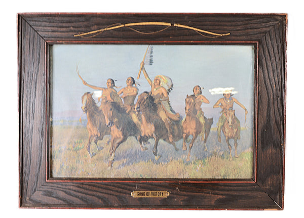 Fine Art Print "Song of Victory" Framed Print By Edwin Willard Deming