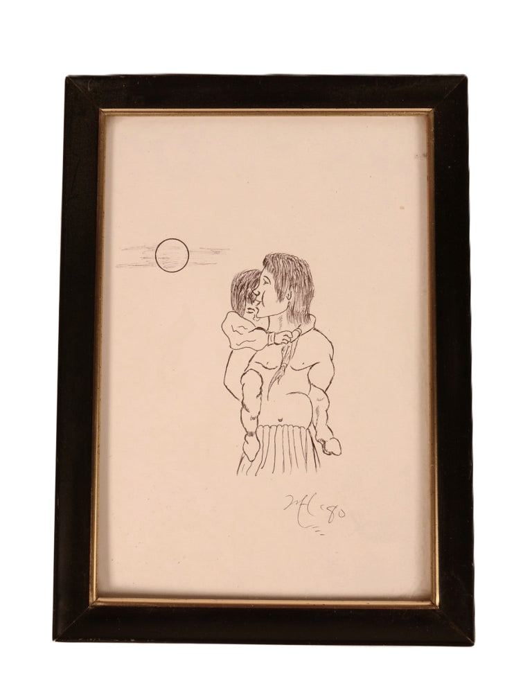 Fine Art Ink Drawing By Mason Hario
