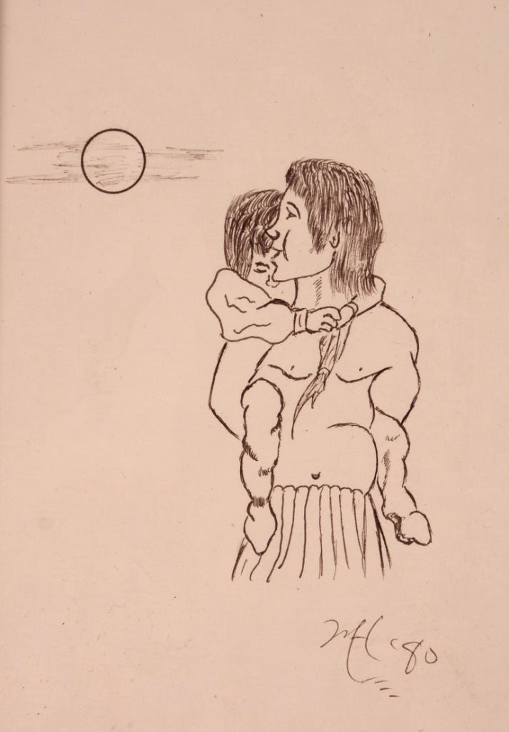 Fine Art Ink Drawing By Mason Hario