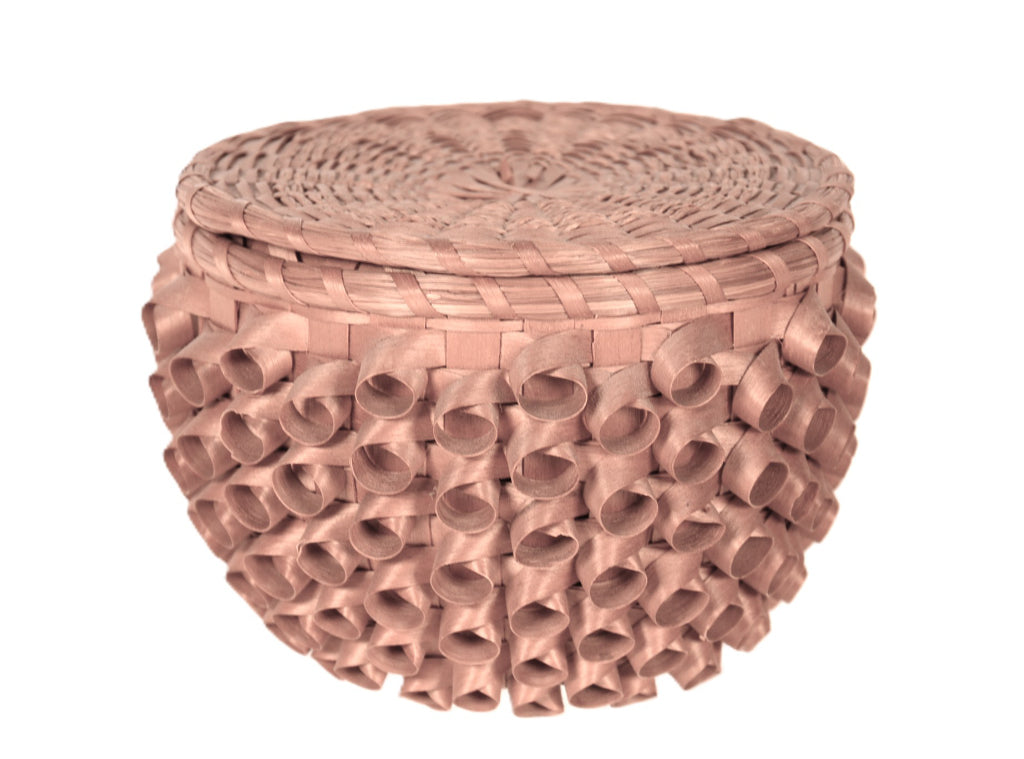 Penobscot Basket with Lid