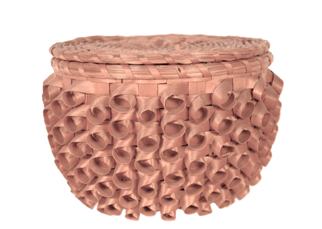 Penobscot Basket with Lid
