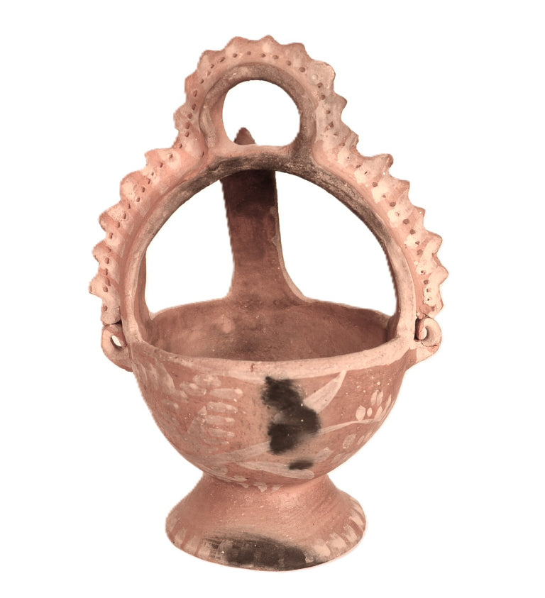 Mexico Pottery with Elaborate Handle