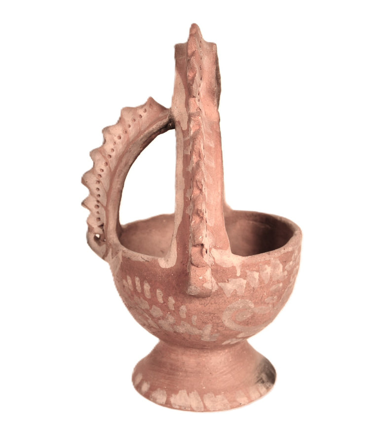 Mexico Pottery with Elaborate Handle