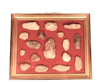 Early Man Texas Frame of Artifacts