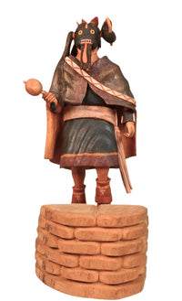 Hopi Pueblo Kachina HE EE WUTI Doll By Glen Fred