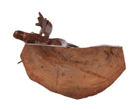 Seri Mexico Iron Wood Carved Moose