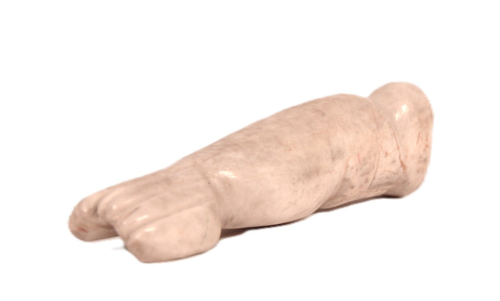Northwest Coast Inuit Antler White Figure Fetish