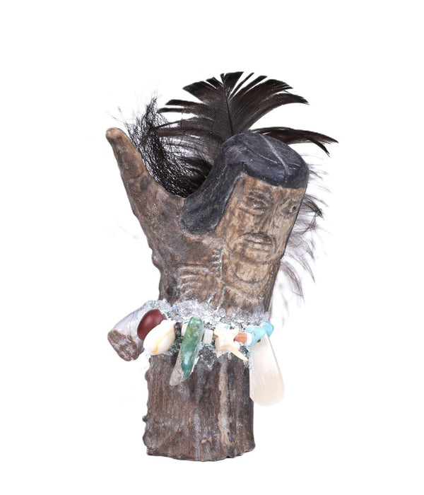 Vintage Zuni Pueblo Horn Priest Fetish
