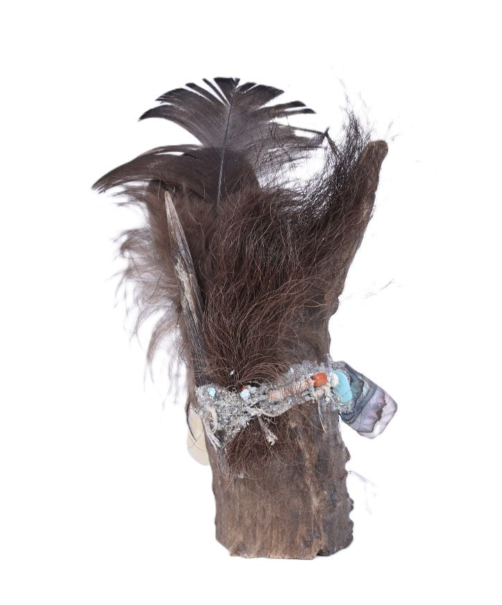 Vintage Zuni Pueblo Horn Priest Fetish
