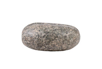 Columbia River Polished Speckled Granite Stone with Groove