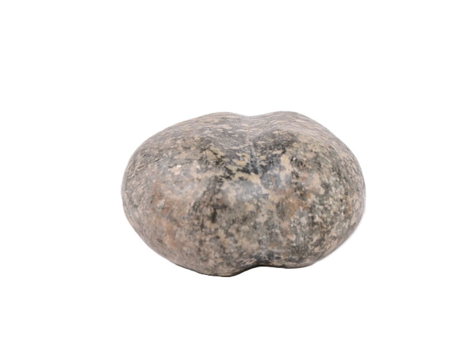 Columbia River Polished Speckled Granite Stone with Groove