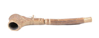 Sami Finland Inuit Scrimshaw Antler Pipe