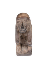 Cast Figure "Hear No Evil" Wolf with Tail