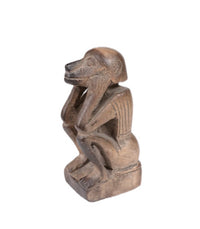 Cast Figure "Hear No Evil" Wolf with Tail