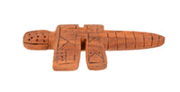 Zuni Pueblo Wood Carved Dragonfly Fetish By Alan Lewis