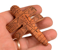 Zuni Pueblo Wood Carved Dragonfly Fetish By Alan Lewis
