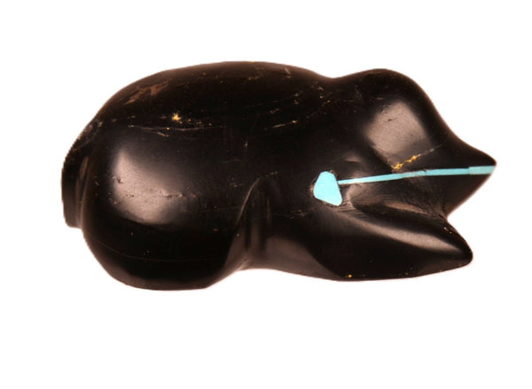 Zuni Pueblo Black Bear Fetish By J.Q.