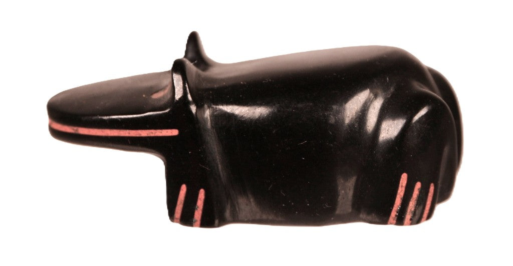 Zuni Pueblo Black Frog Fetish