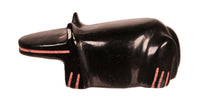 Zuni Pueblo Black Frog Fetish