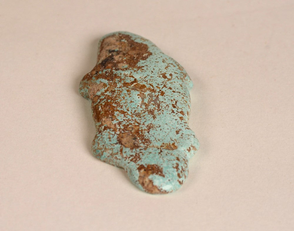 Vintage Zuni Mole Turquoise Fetish