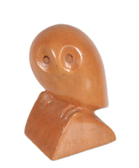 Zuni Pueblo Wood Owl Fetish By A. Crowe