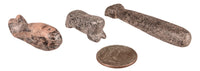 Zuni Pueblo Sea Life Fetishes Set of 3