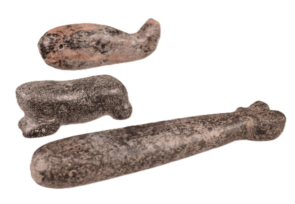Zuni Pueblo Sea Life Fetishes Set of 3