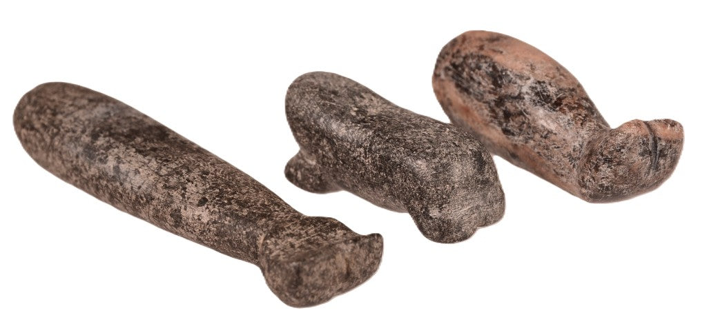 Zuni Pueblo Sea Life Fetishes Set of 3