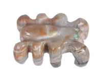 Zuni Pueblo Lobster Picasso Marble Fetish By P. Wayne