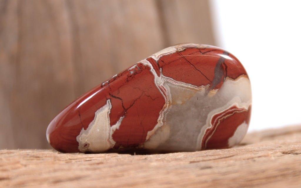 Zuni Pueblo Red Jasper Stone Fetish with Kokopelli