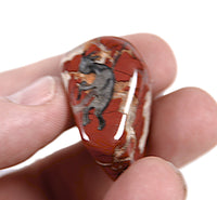 Zuni Pueblo Red Jasper Stone Fetish with Kokopelli