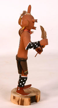 Hopi Kachina Mudhead Doll By O. Wood