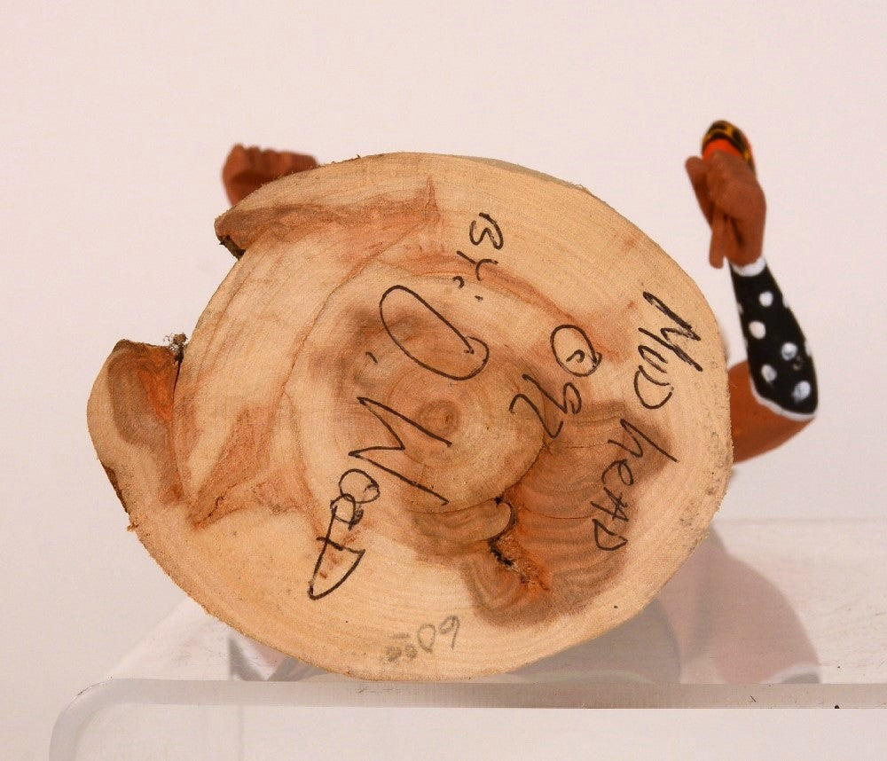 Hopi Kachina Mudhead Doll By O. Wood