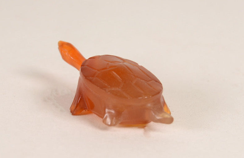 Zuni Glass Turtle Fetish
