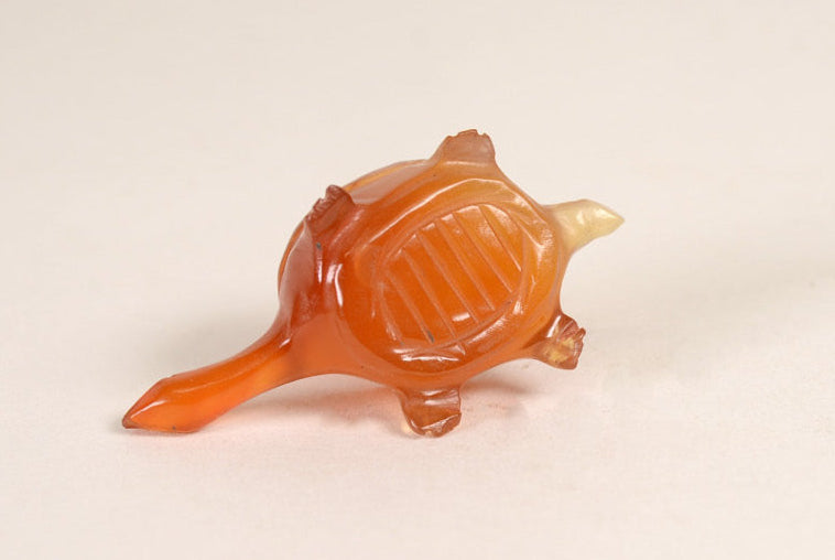 Zuni Glass Turtle Fetish