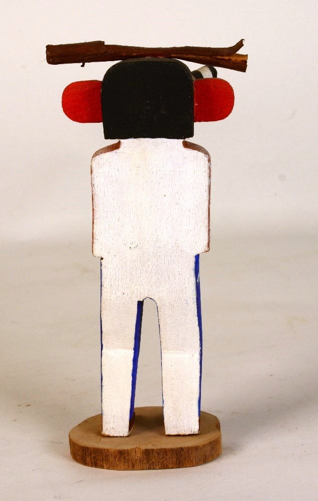 Hopi Kachina Ogre Doll in Blue Jeans