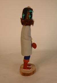 Hopi Pueblo Kachina Black Kokole Chief Doll