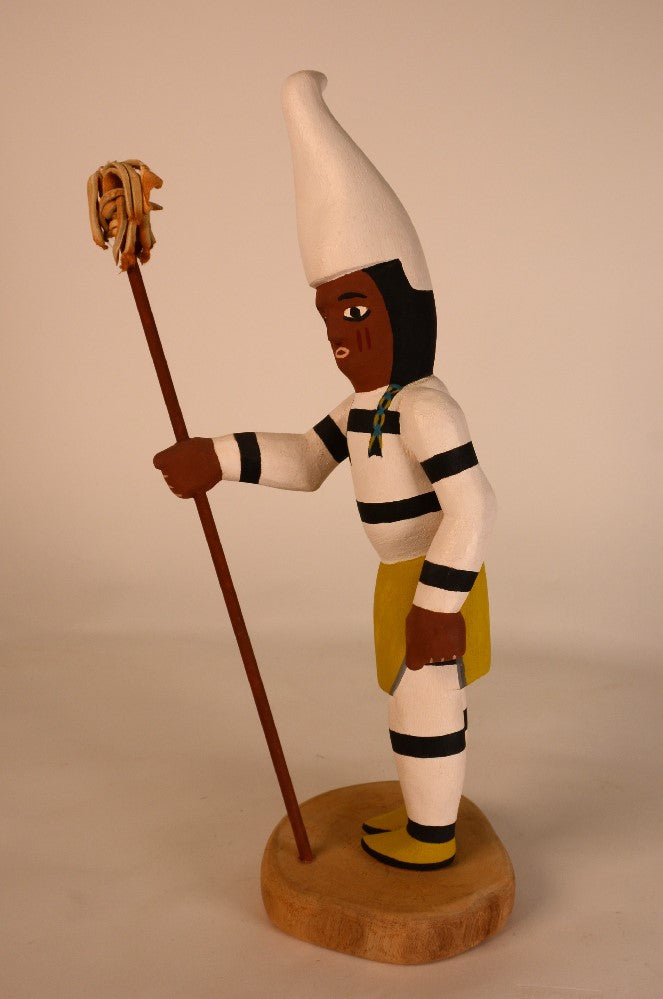 San Juan Pueblo Kachina Koshare Doll By Maestas