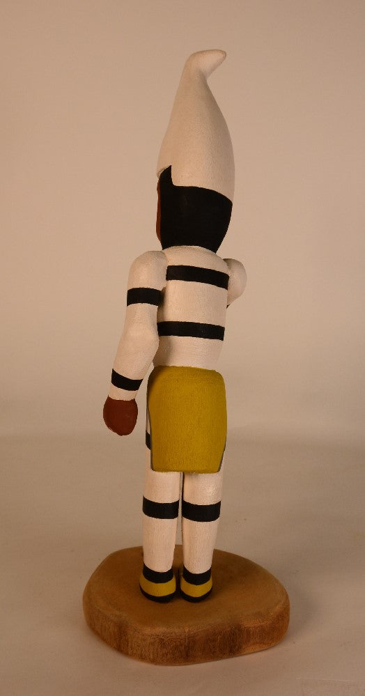 San Juan Pueblo Kachina Koshare Doll By Maestas