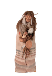 Folk Art Chief Doll By Karen Lawson