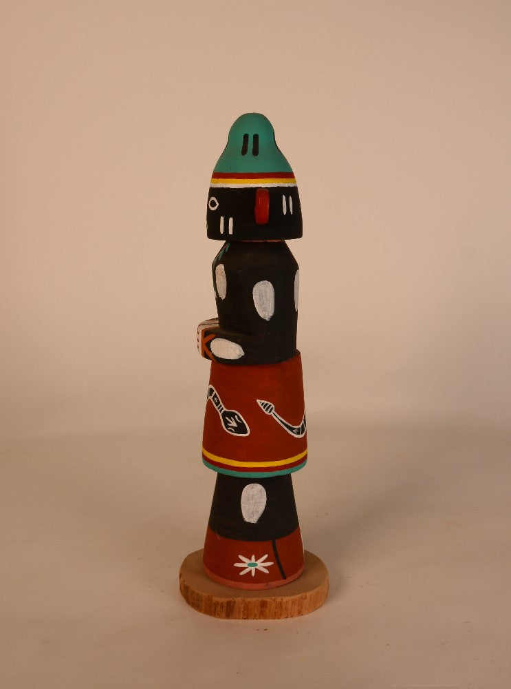Hopi Kachina Po-okang-hoya Proud Warrior Doll