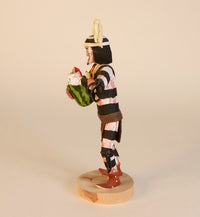 Navajo Kachina Hopi Koshare Doll By O. Wood