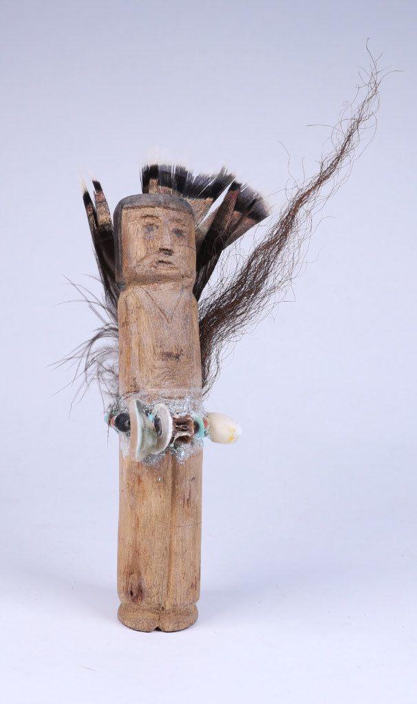 Vintage Zuni Wood Priest Fetish