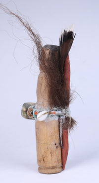 Vintage Zuni Wood Priest Fetish