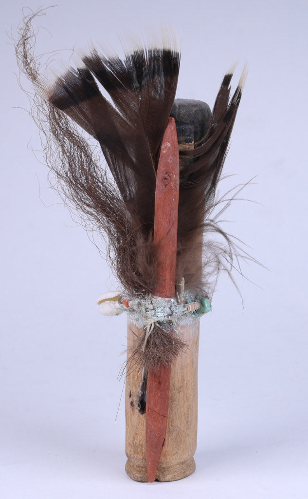 Vintage Zuni Wood Priest Fetish