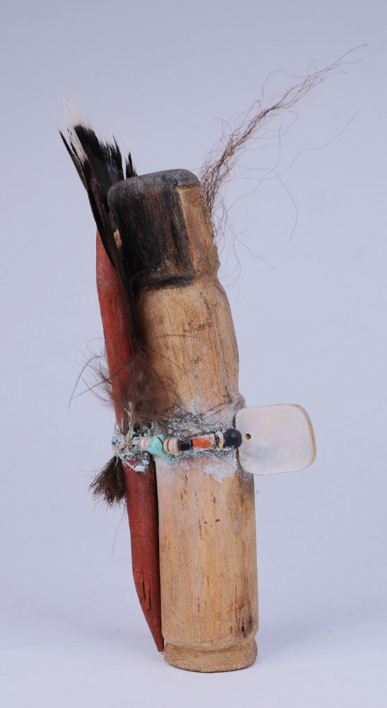 Vintage Zuni Wood Priest Fetish