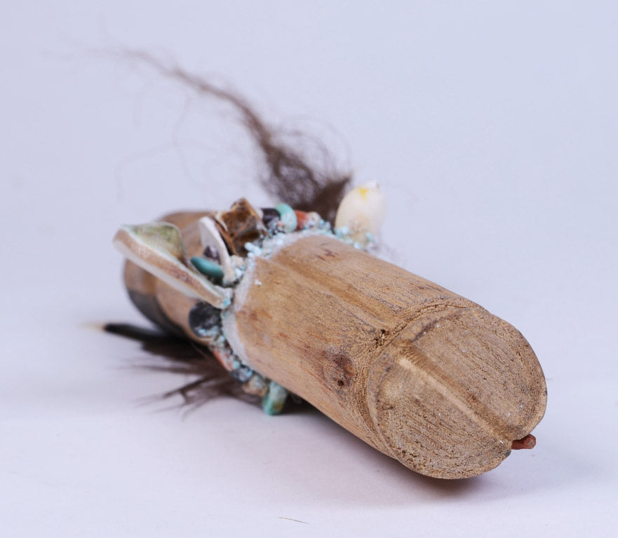 Vintage Zuni Wood Priest Fetish